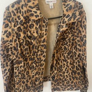 Used leopard jacket bought at Macys